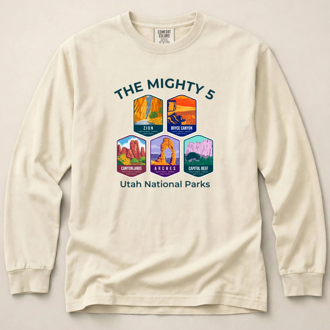 Utah Mighty 5 WPA Long Sleeved T-Shirt