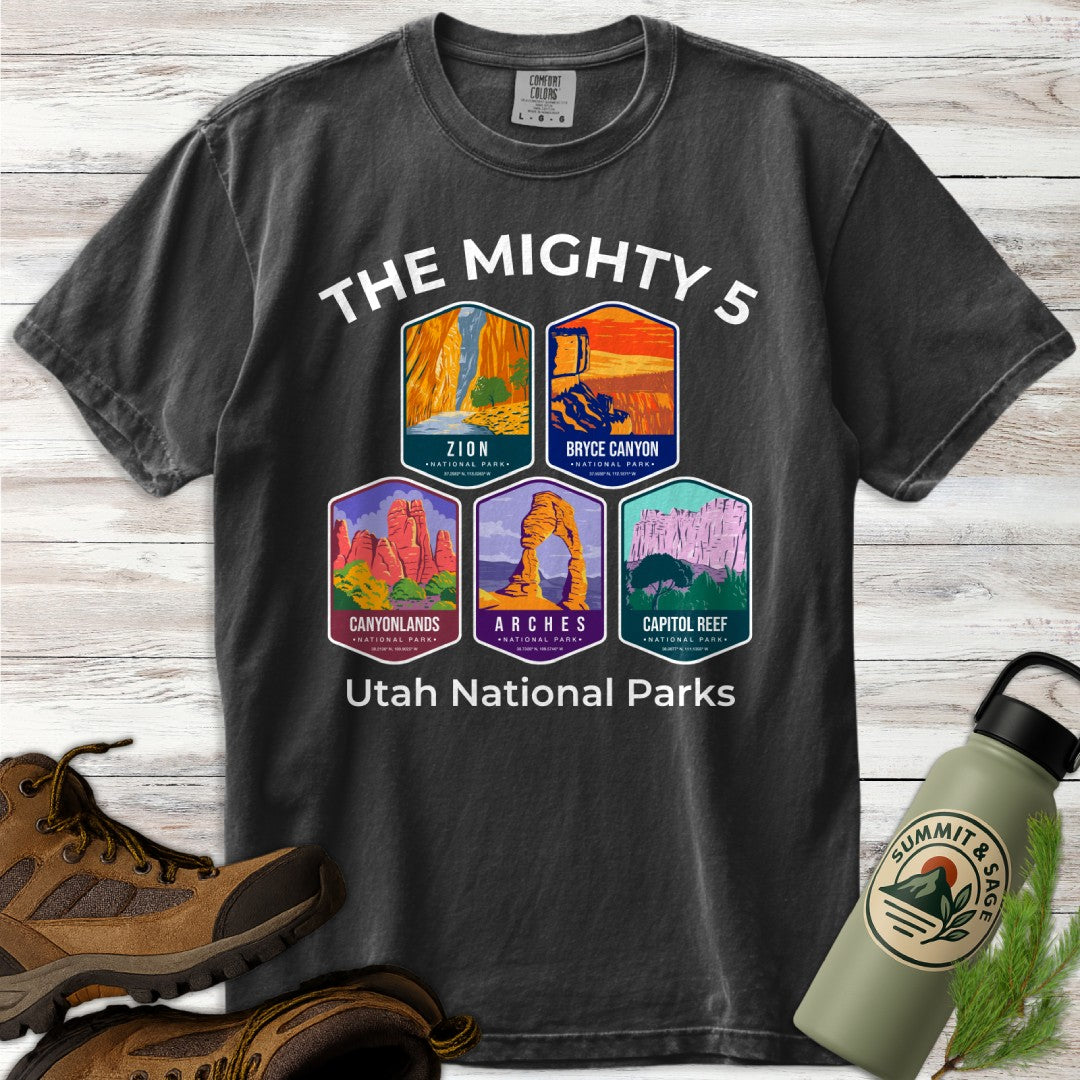 Mighty 5 Vintage WPA T-Shirt