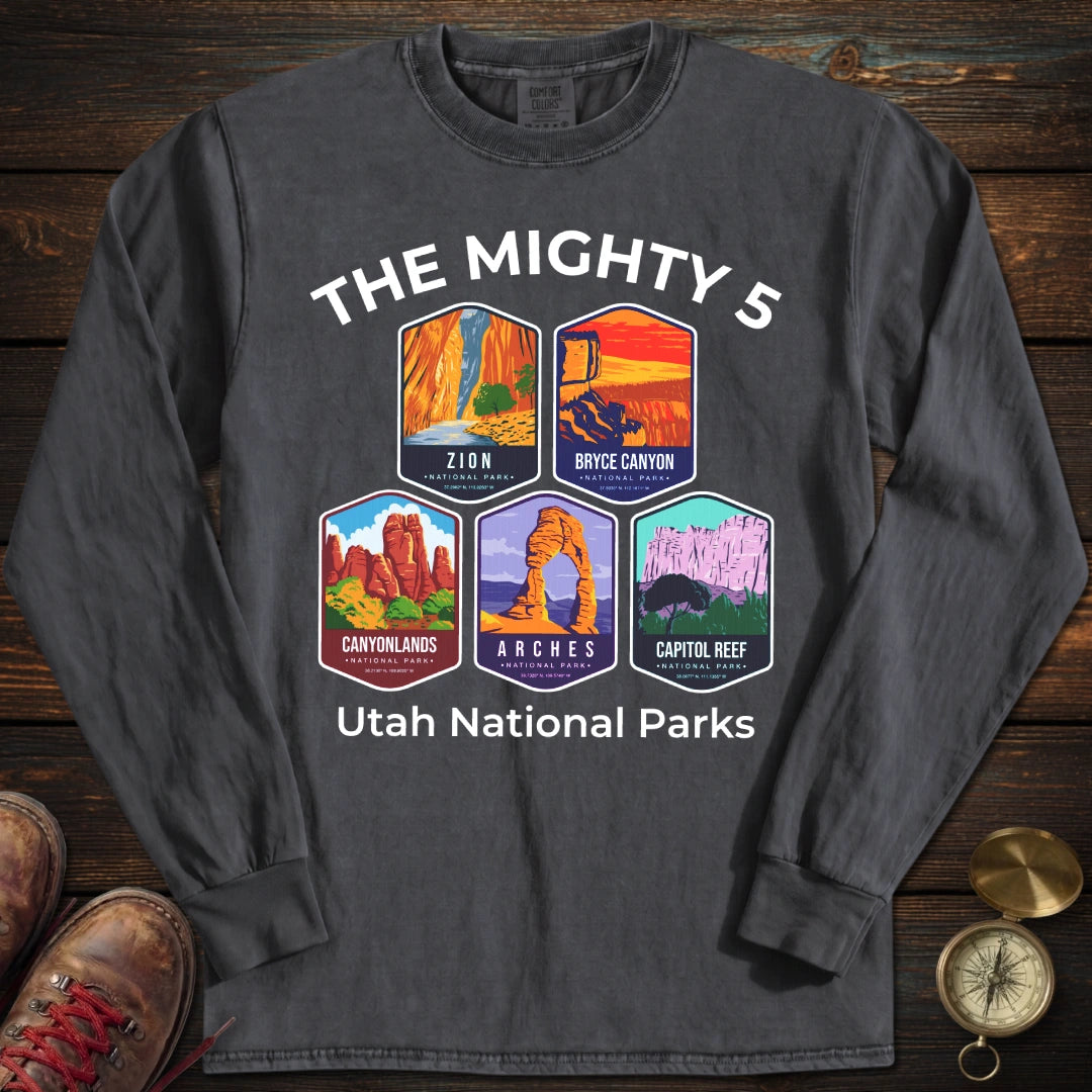Utah Mighty 5 WPA Long Sleeved T-Shirt