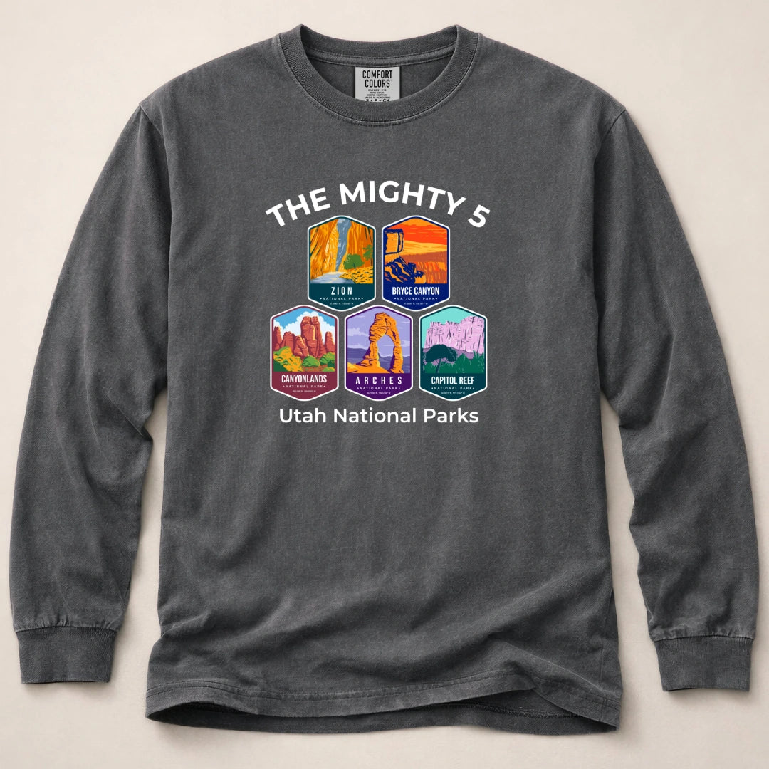 Utah Mighty 5 WPA Long Sleeved T-Shirt