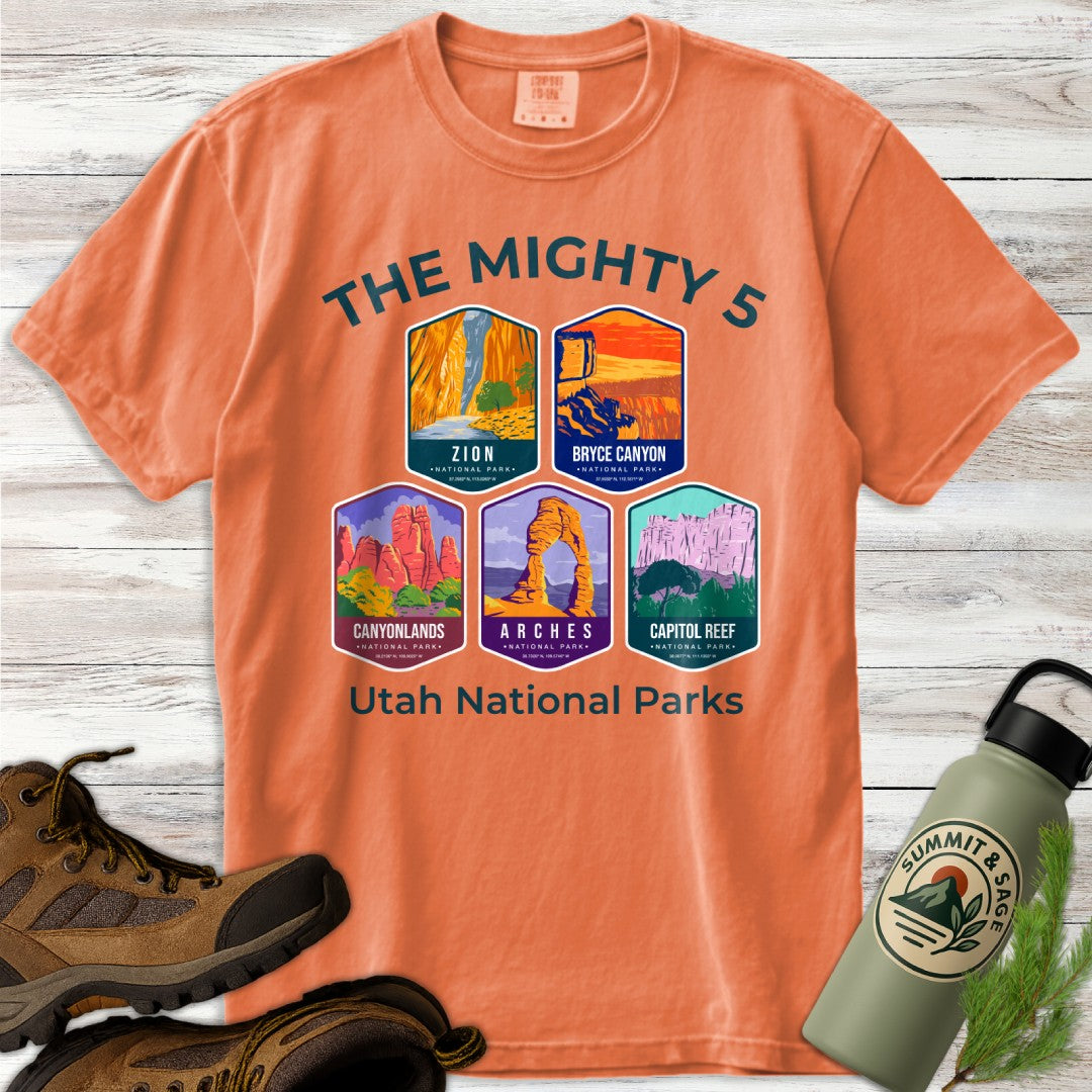 Mighty 5 Vintage WPA T-Shirt