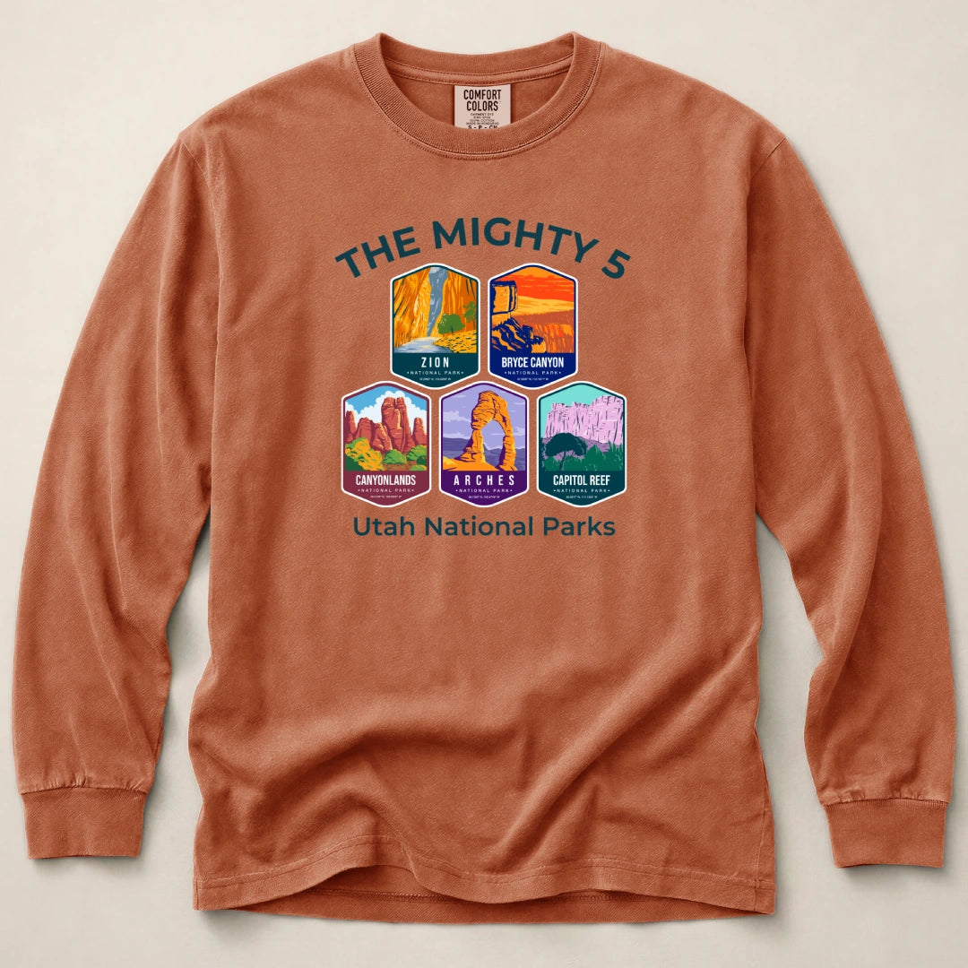 Utah Mighty 5 WPA Long Sleeved T-Shirt