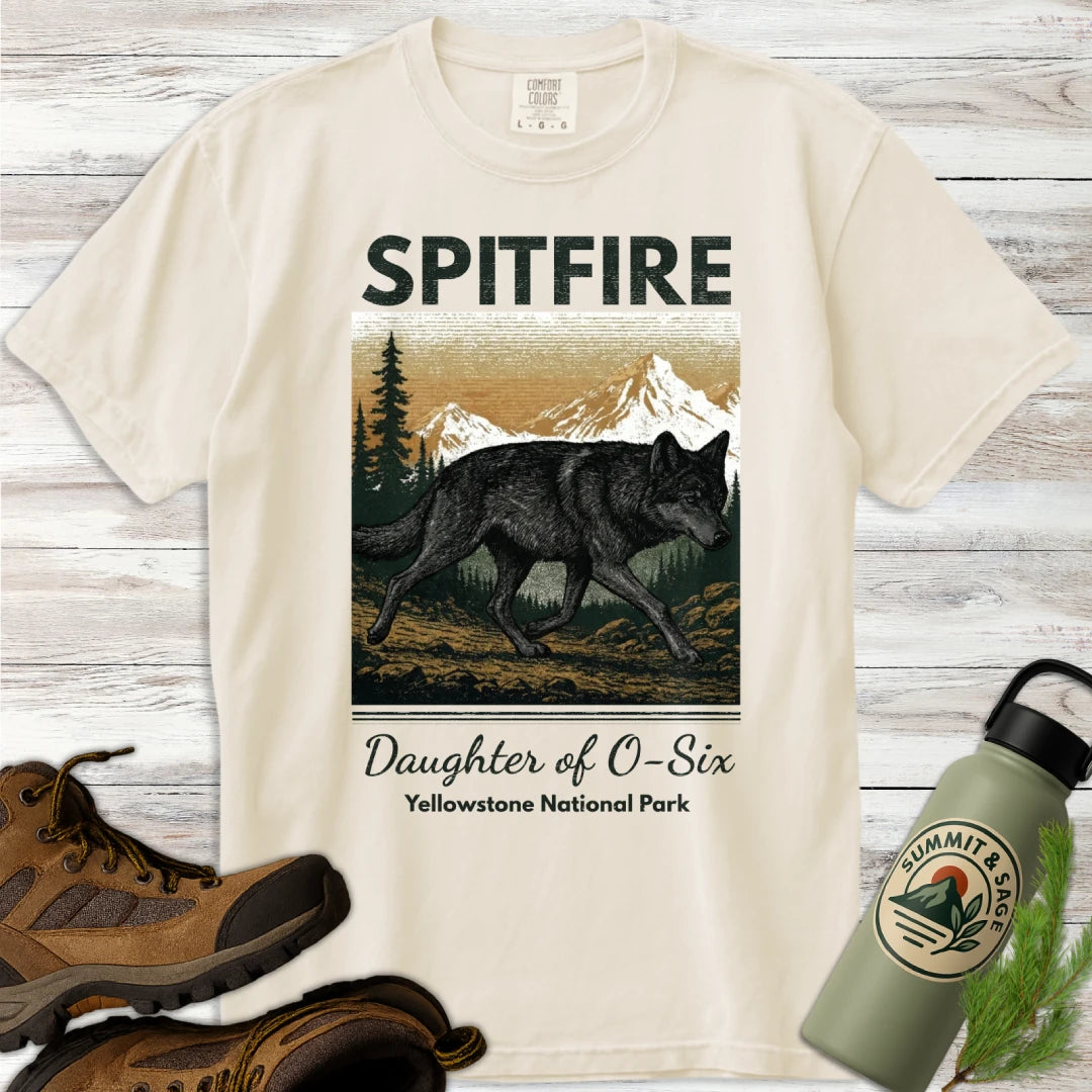 Spitfire Yellowstone Wolf T-Shirt