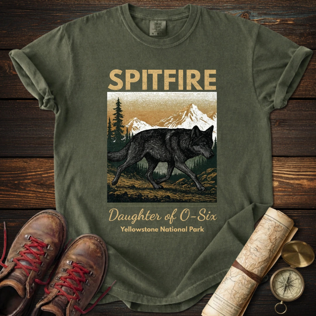 Spitfire Yellowstone Wolf T-Shirt