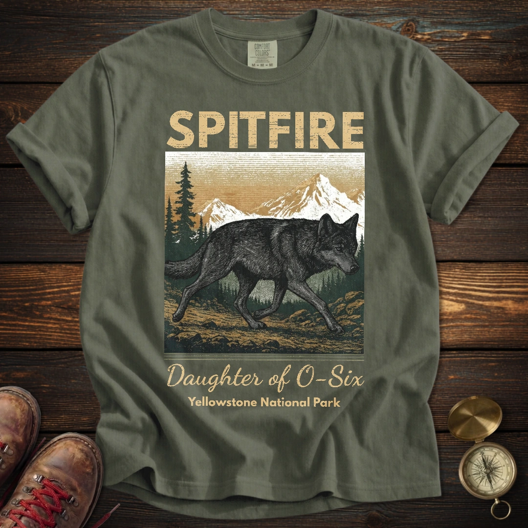 Spitfire Yellowstone Wolf T-Shirt