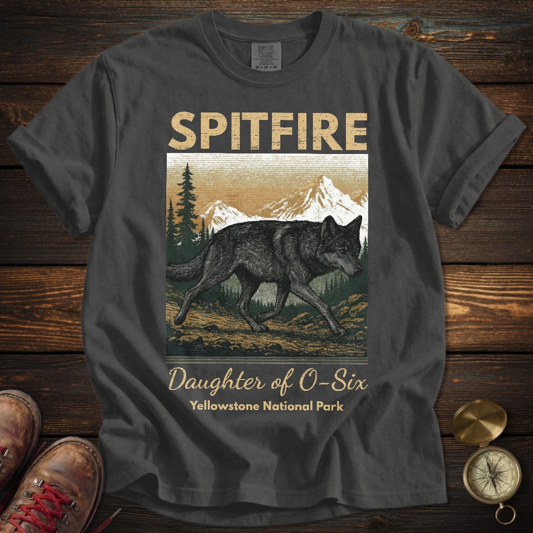 Spitfire Yellowstone Wolf T-Shirt