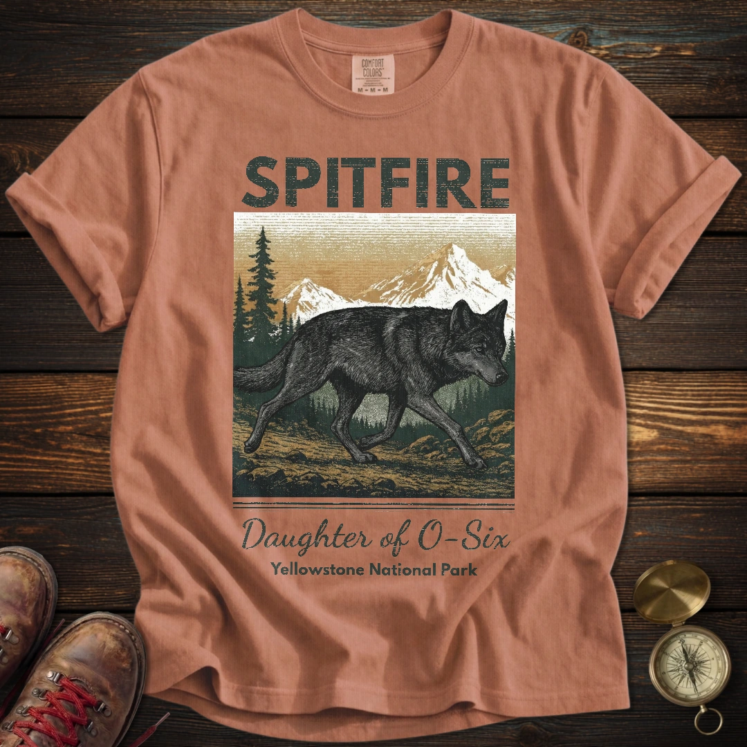 Spitfire Yellowstone Wolf T-Shirt