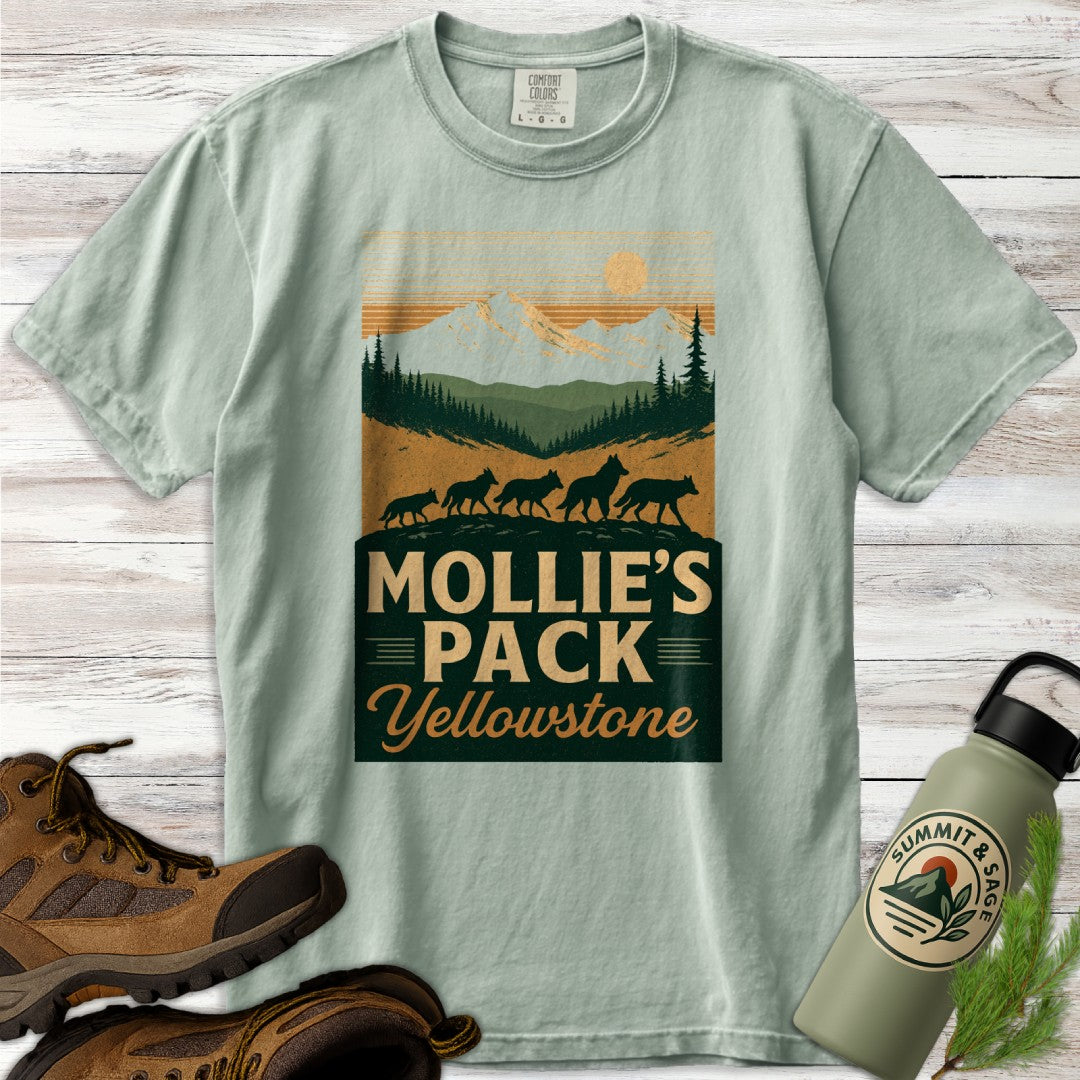 Mollie's Pack WPA-style T-Shirt