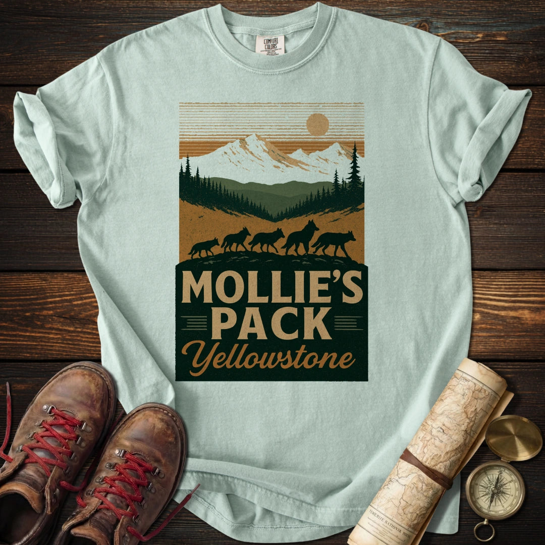 Mollie's Pack WPA-style T-Shirt