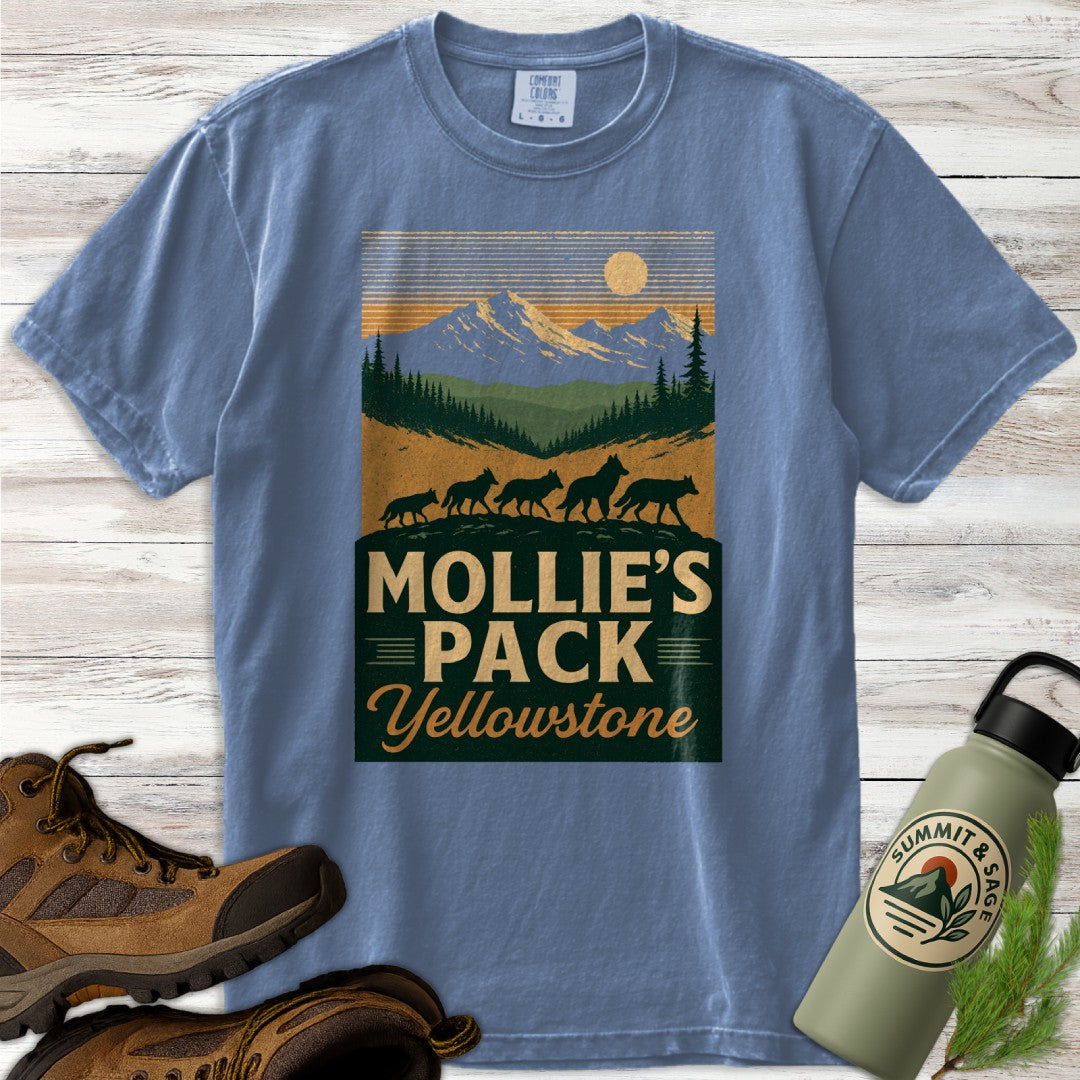 Mollie's Pack WPA-style T-Shirt