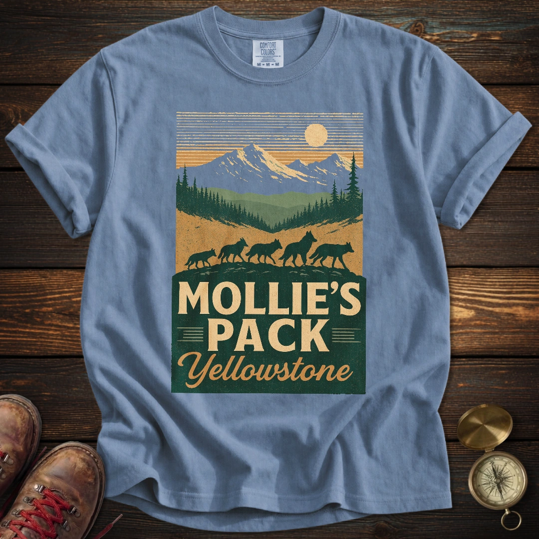 Mollie's Pack WPA-style T-Shirt