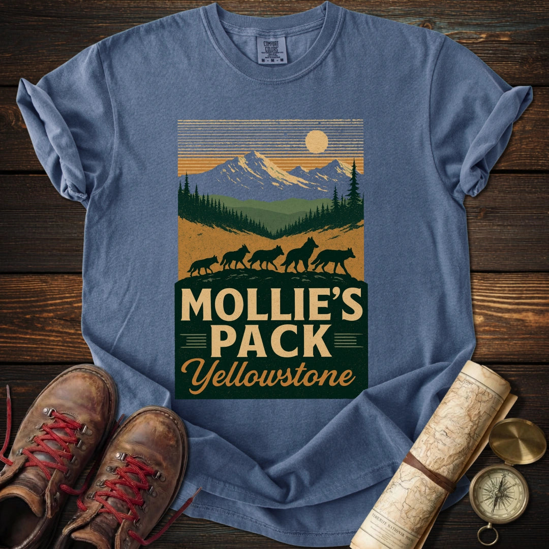 Mollie's Pack WPA-style T-Shirt