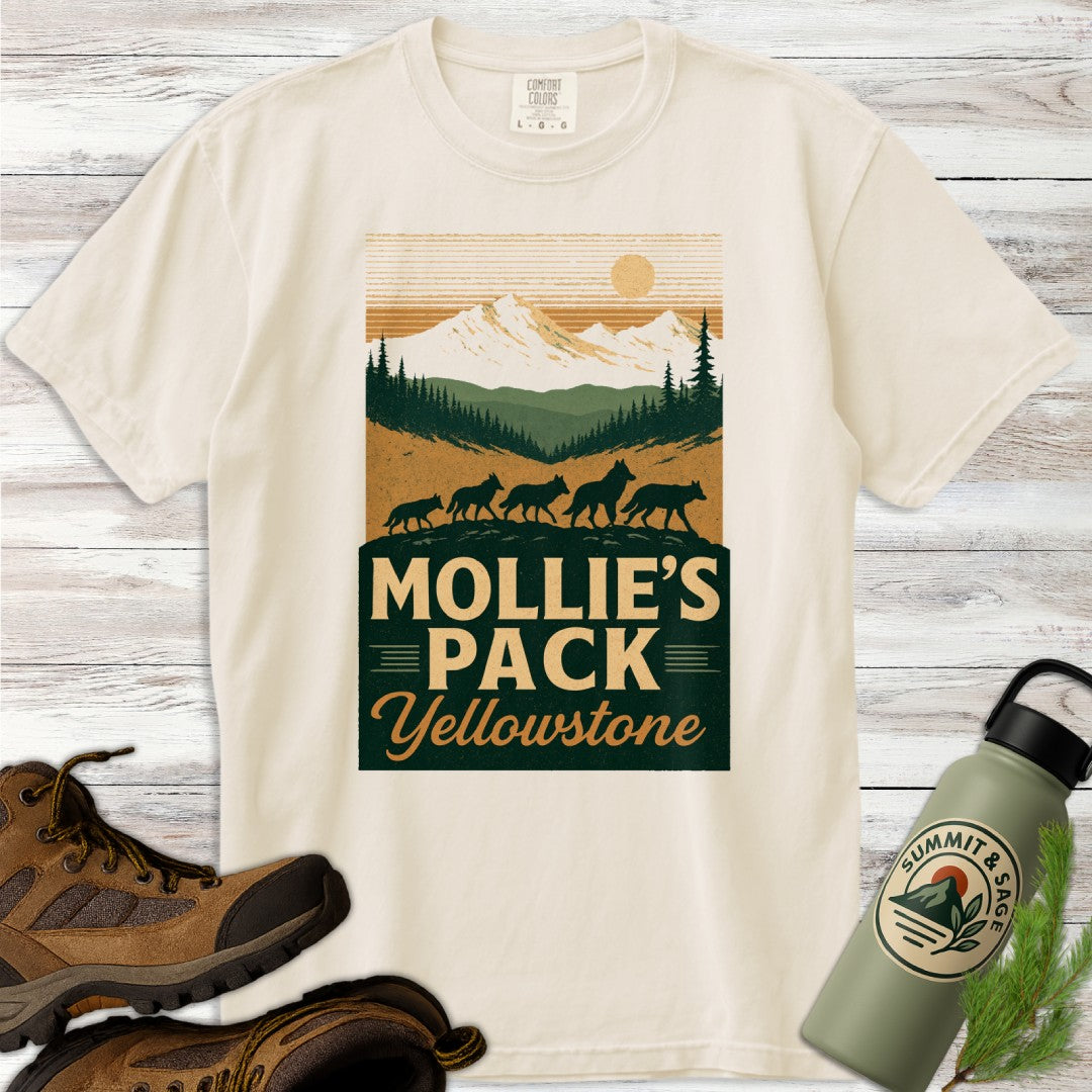 Mollie's Pack WPA-style T-Shirt