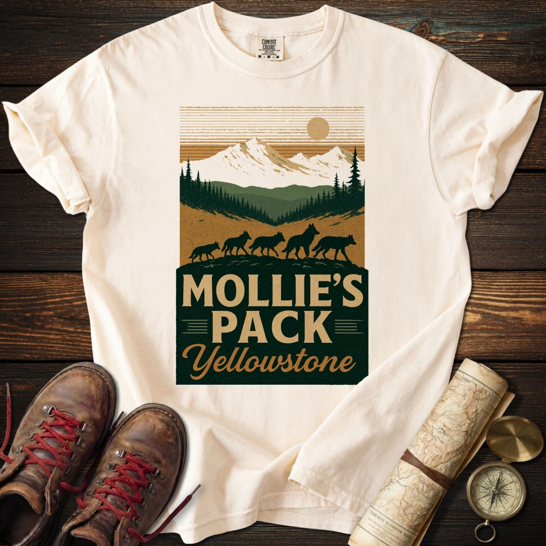 Mollie's Pack WPA-style T-Shirt