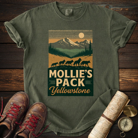 Mollie's Pack WPA-style T-Shirt