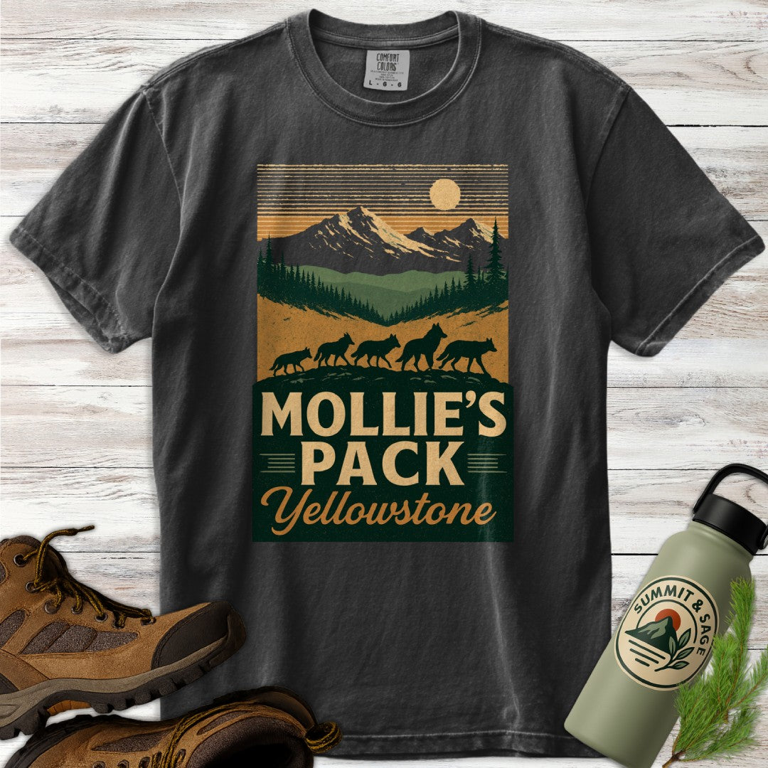 Mollie's Pack WPA-style T-Shirt