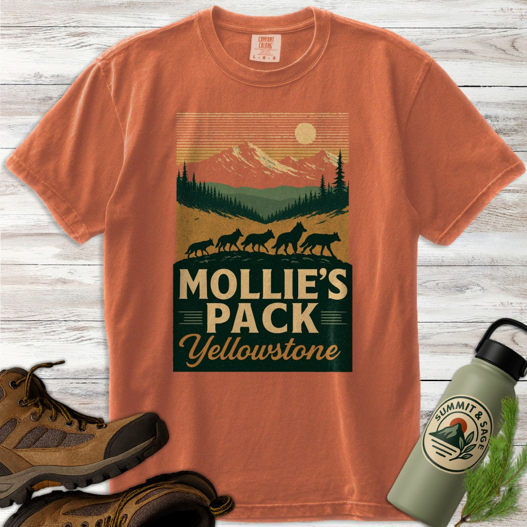 Mollie's Pack WPA-style T-Shirt