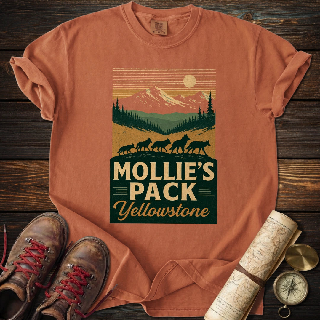 Mollie's Pack WPA-style T-Shirt