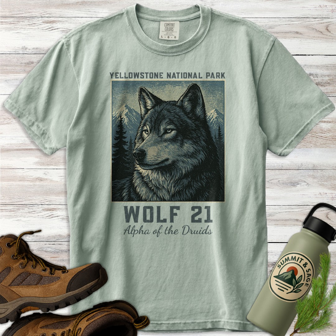 Wolf 21 Alpha Druids T-Shirt