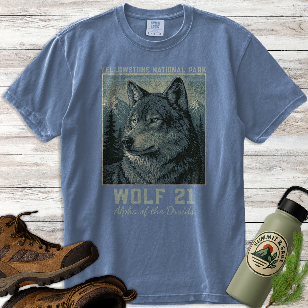 Wolf 21 Alpha Druids T-Shirt