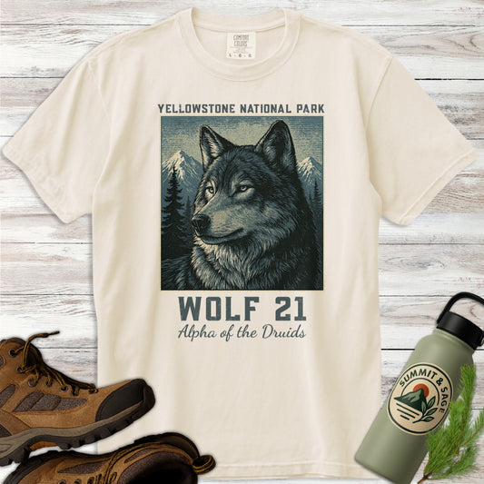 Wolf 21 Alpha Druids T-Shirt