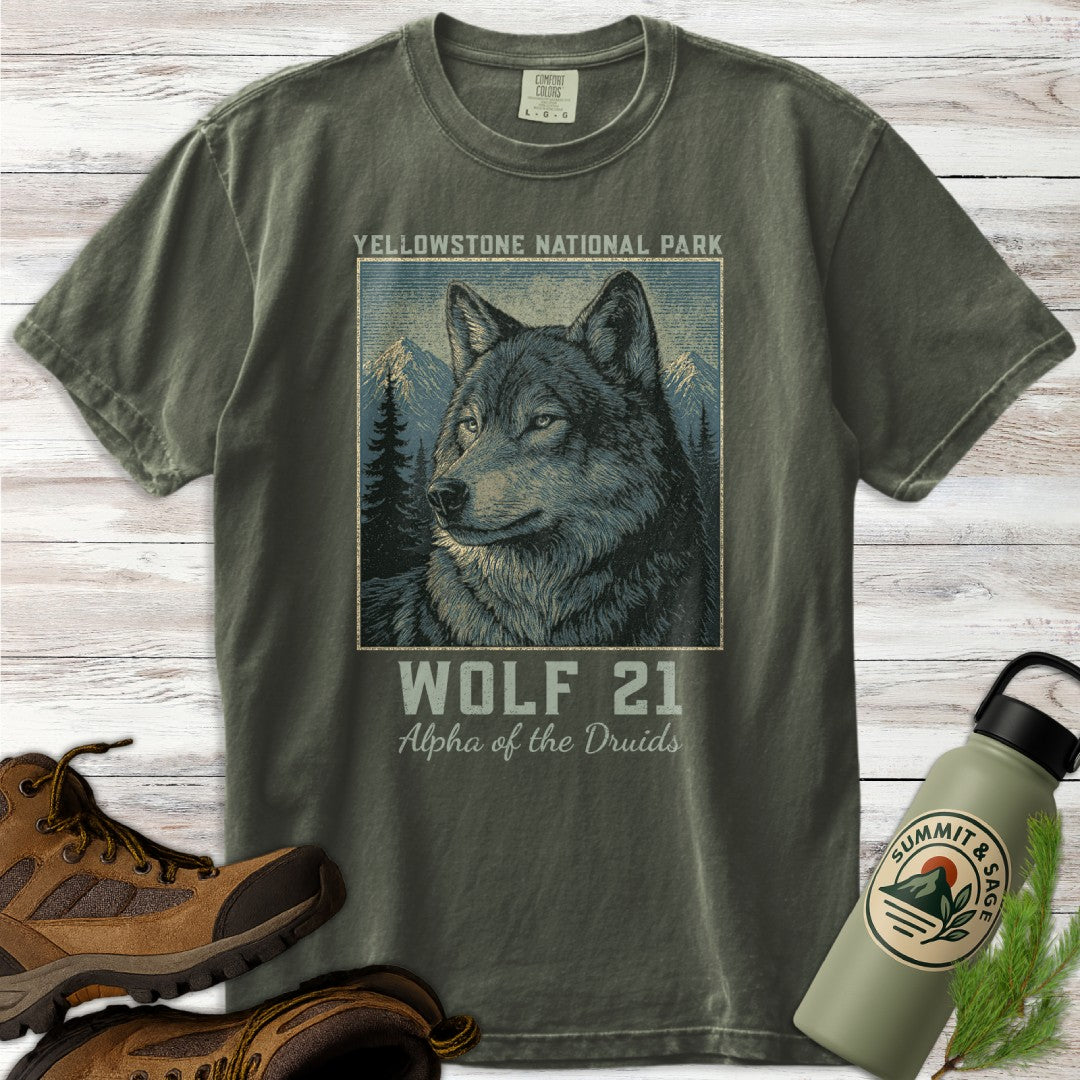 Wolf 21 Alpha Druids T-Shirt