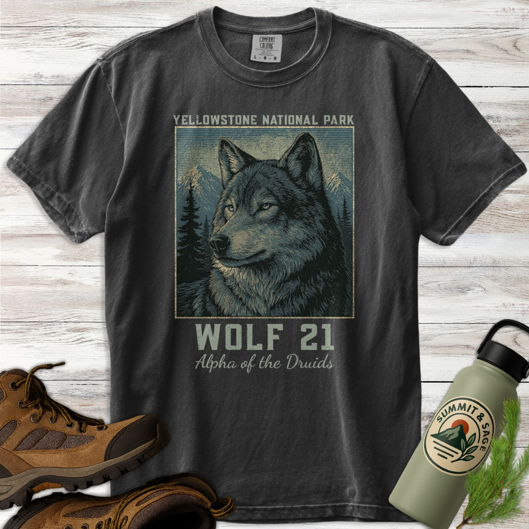 Wolf 21 Alpha Druids T-Shirt