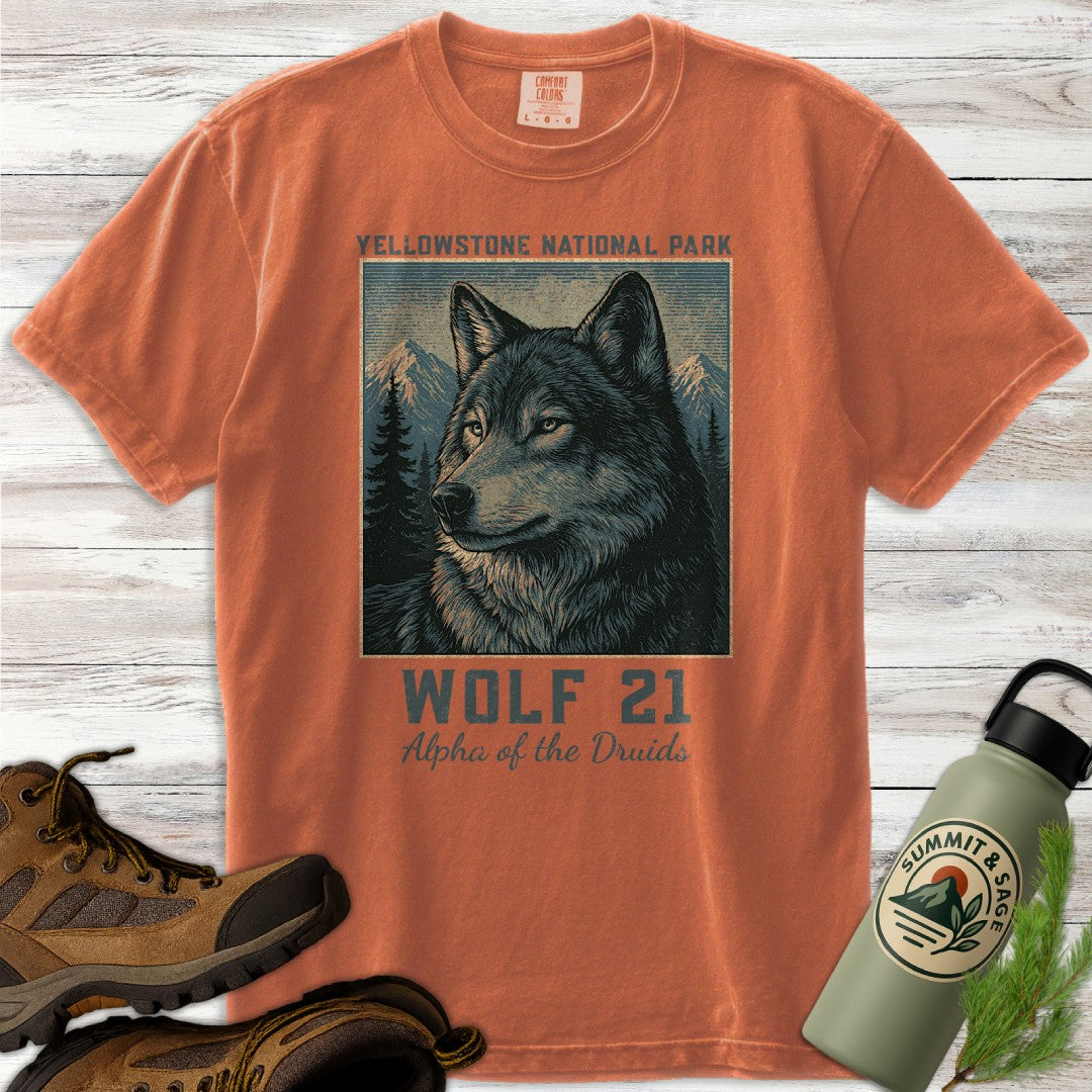 Wolf 21 Alpha Druids T-Shirt