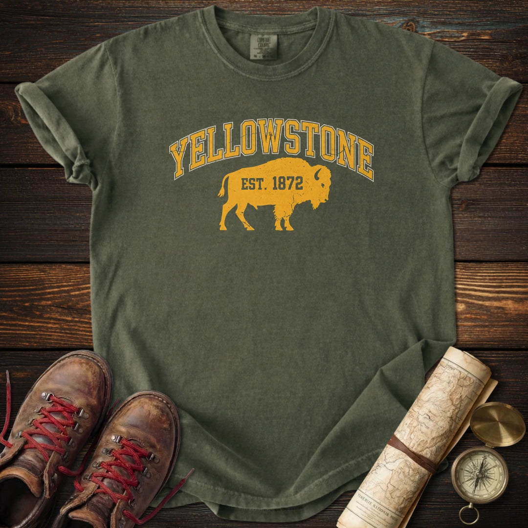 Yellowstone 1872 Buffalo T-Shirt
