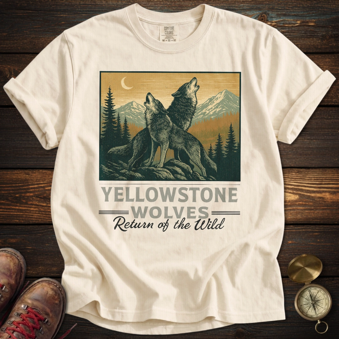 Yellowstone Wolves Return Wild T-Shirt
