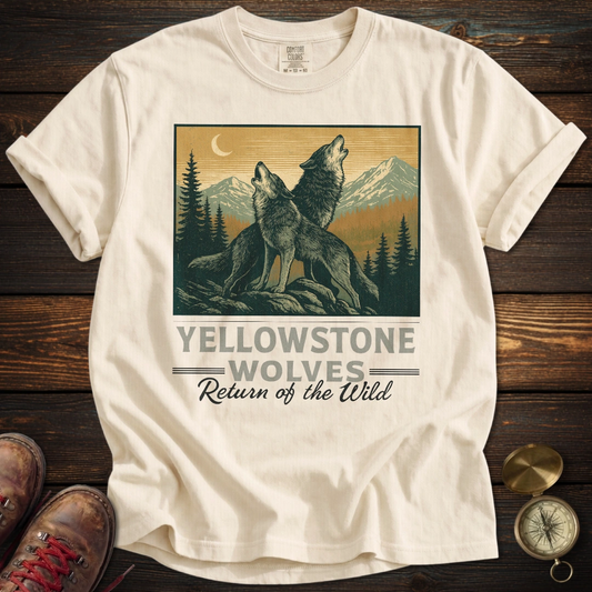 Yellowstone Wolves Return Wild T-Shirt