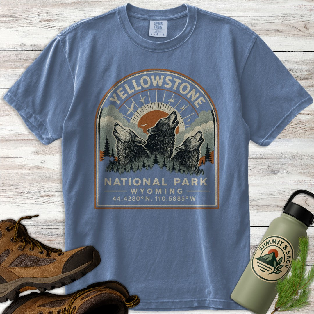 Vintage Yellowstone Wolf T-Shirt