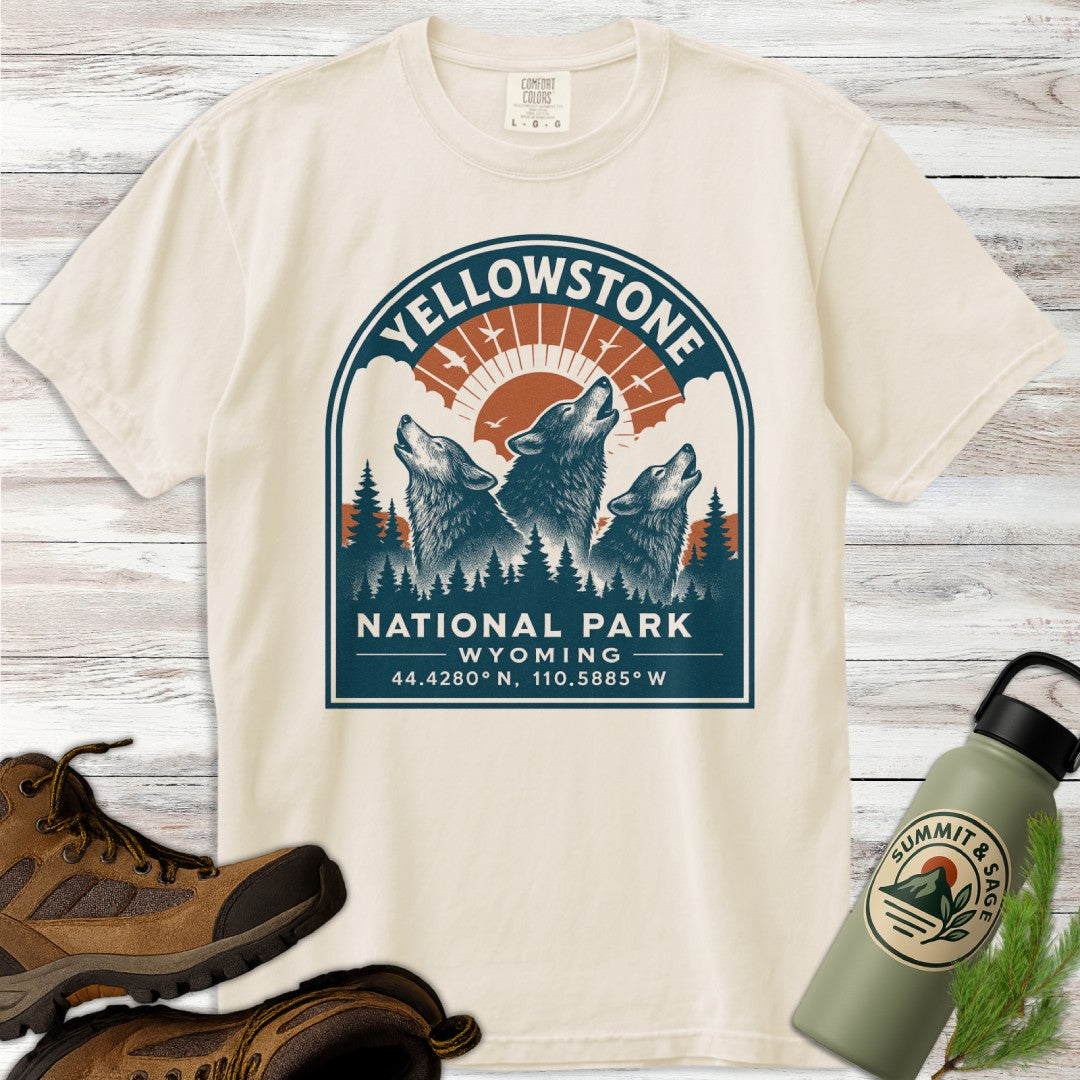 Vintage Yellowstone Wolf T-Shirt