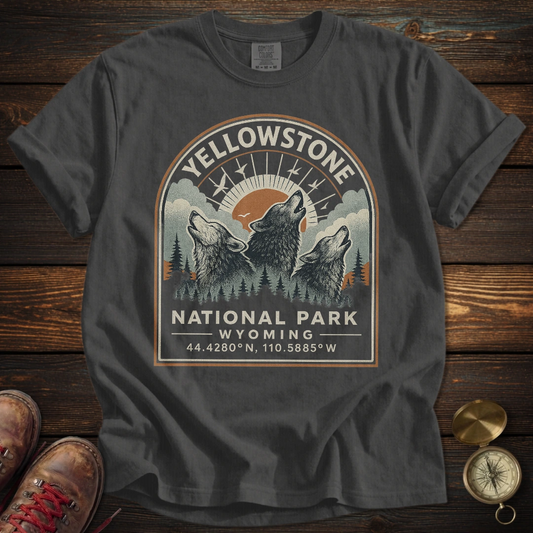 Vintage Yellowstone Wolf T-Shirt