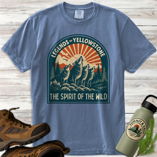 Legends of Yellowstone Wolf T-Shirt