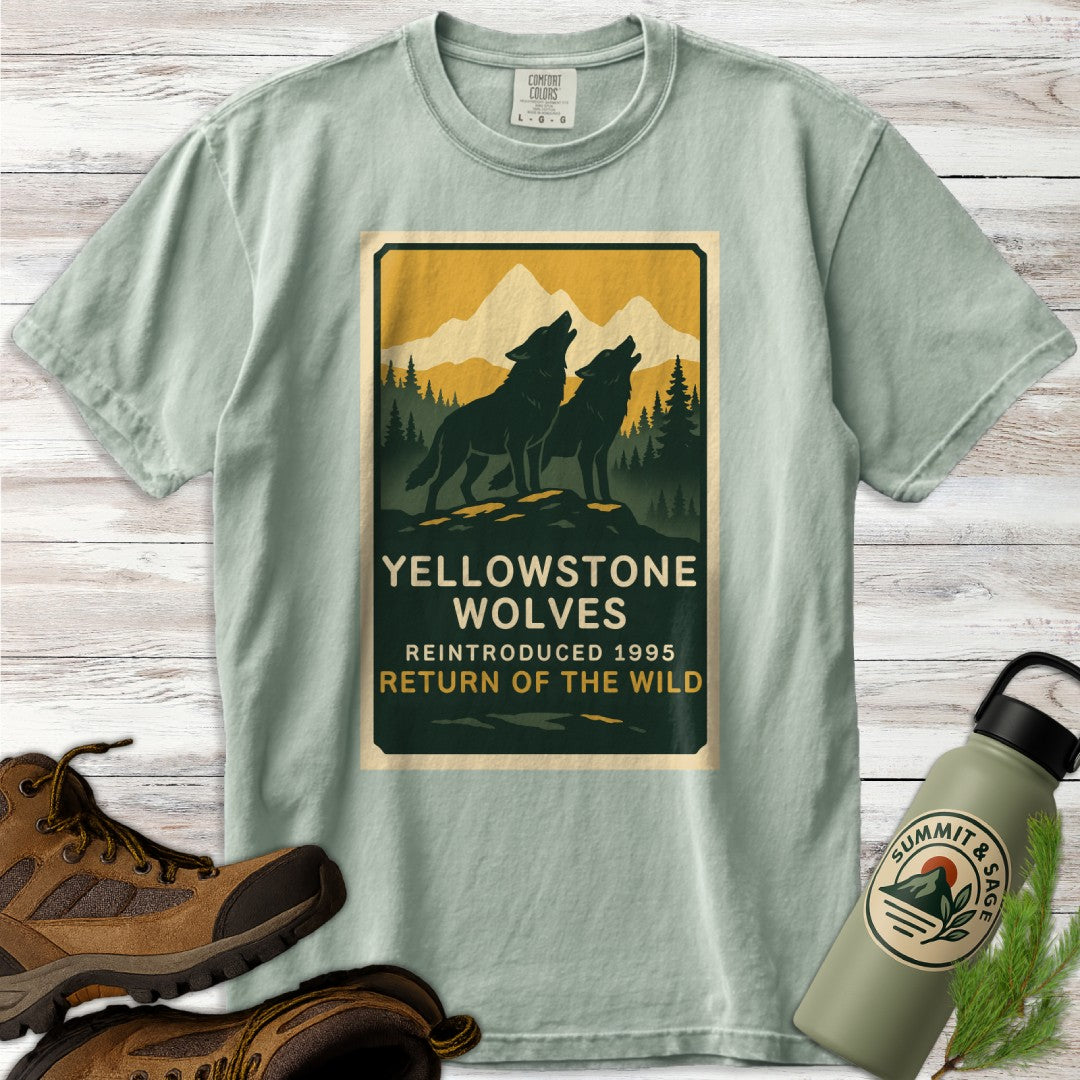 Yellowstone Wolves Reintroduced T-Shirt