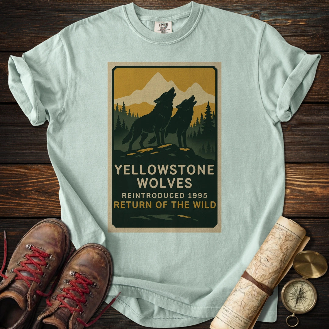 Yellowstone Wolves Reintroduced T-Shirt
