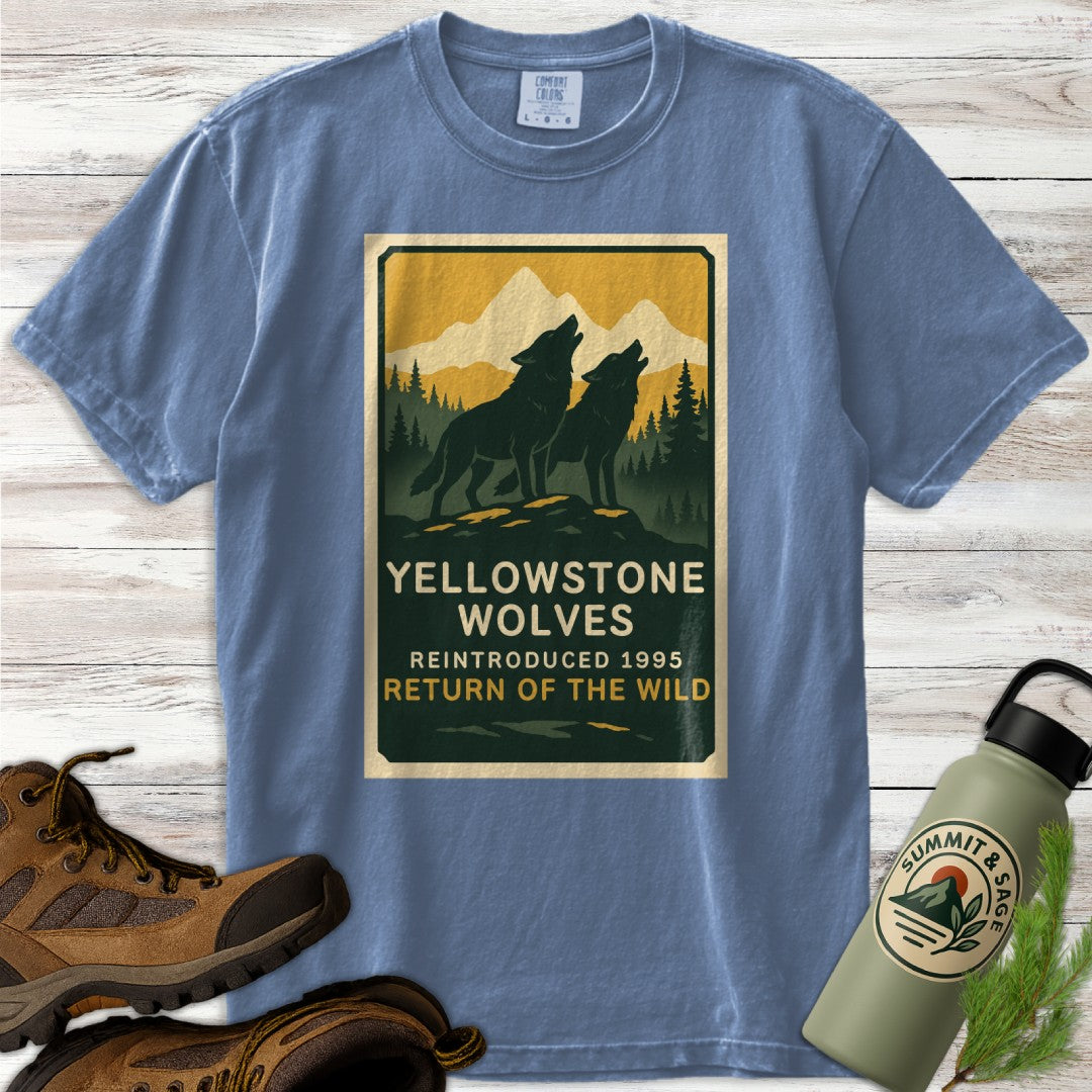 Yellowstone Wolves Reintroduced T-Shirt