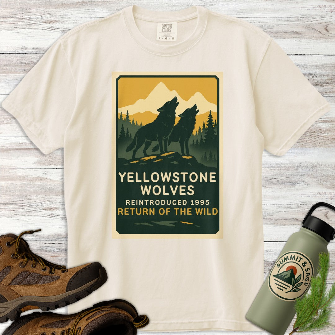 Yellowstone Wolves Reintroduced T-Shirt