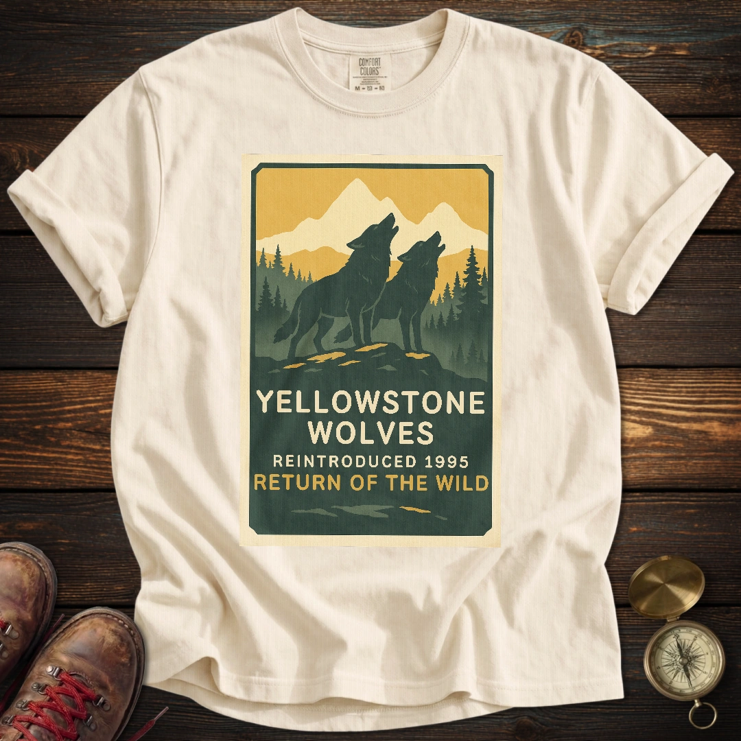 Yellowstone Wolves Reintroduced T-Shirt
