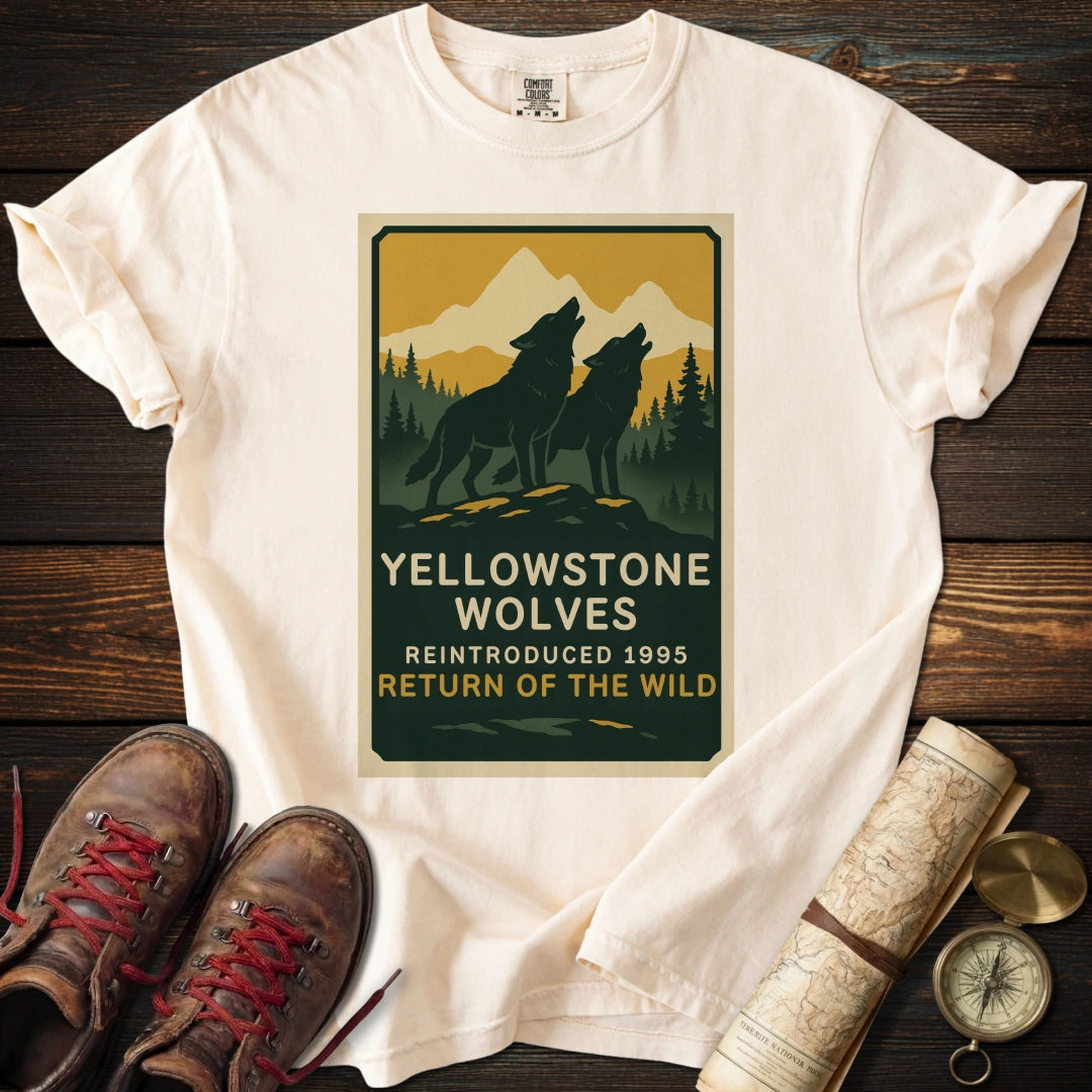 Yellowstone Wolves Reintroduced T-Shirt