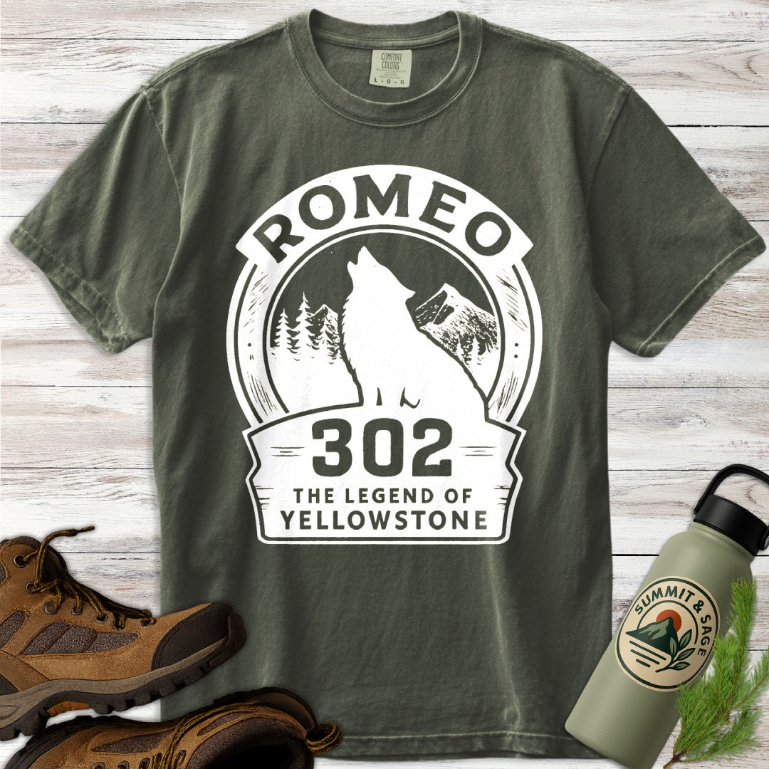 Romeo 302 Yellowstone Wolf T-Shirt