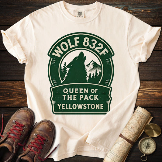 Wolf 832F Yellowstone Badge T-Shirt