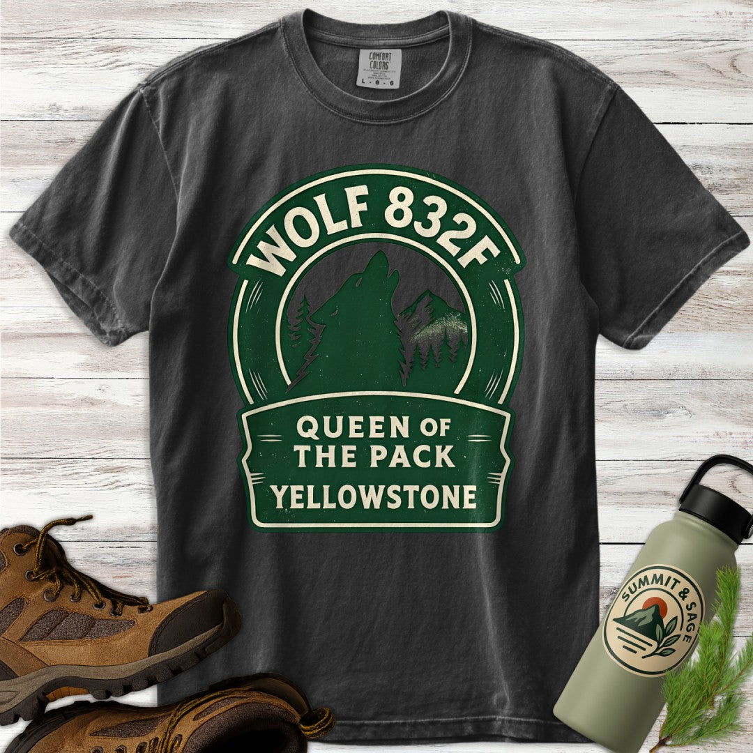 Wolf 832F Yellowstone Badge T-Shirt