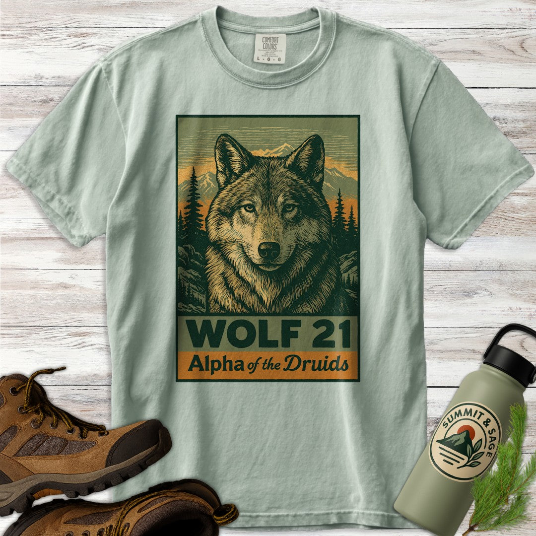 Wolf 21 Yellowstone Graphic T-Shirt