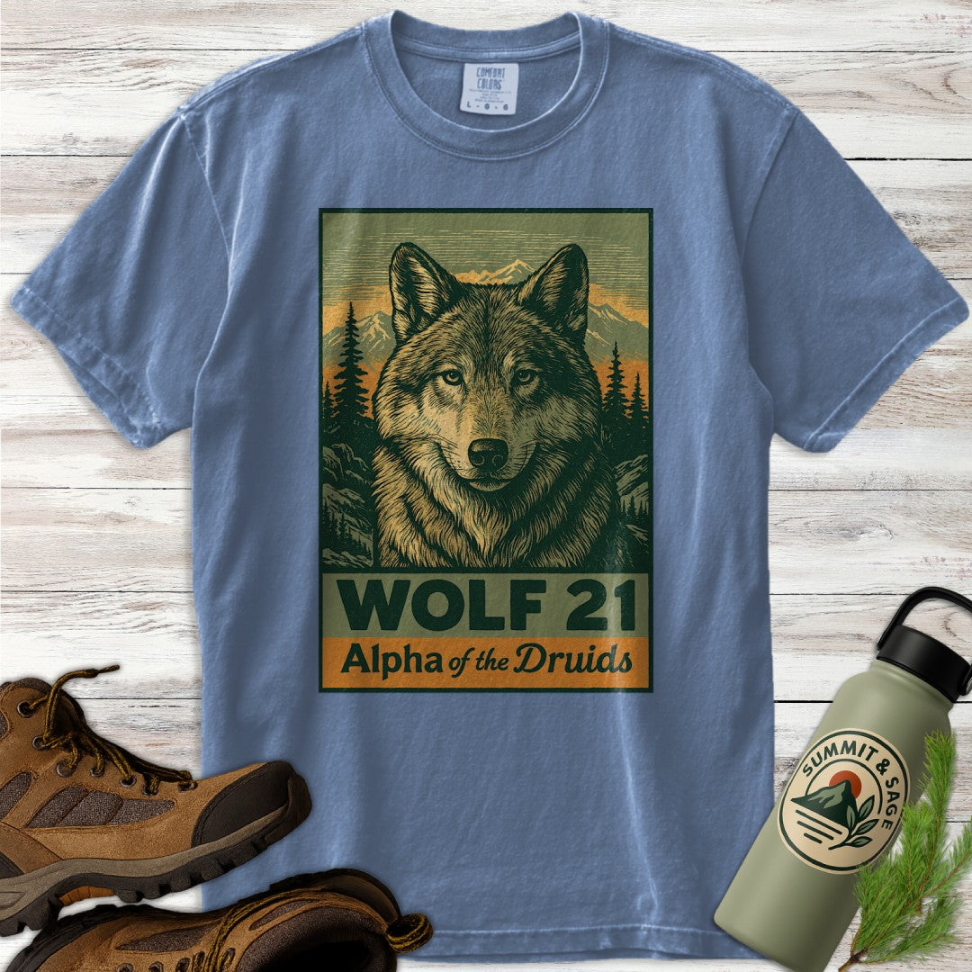 Wolf 21 Yellowstone Graphic T-Shirt