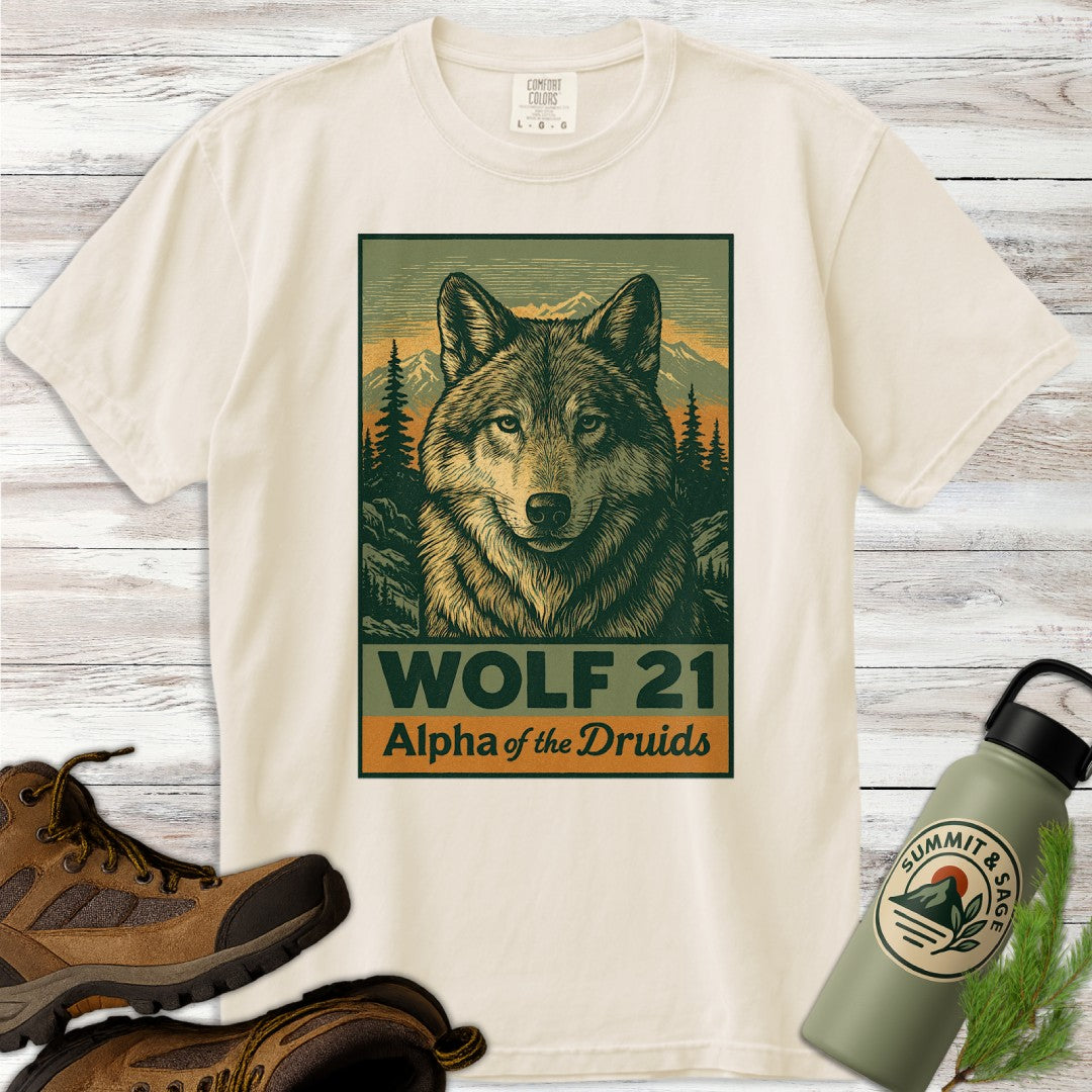 Wolf 21 Yellowstone Graphic T-Shirt