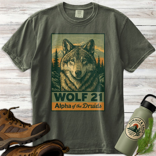 Wolf 21 Yellowstone Graphic T-Shirt