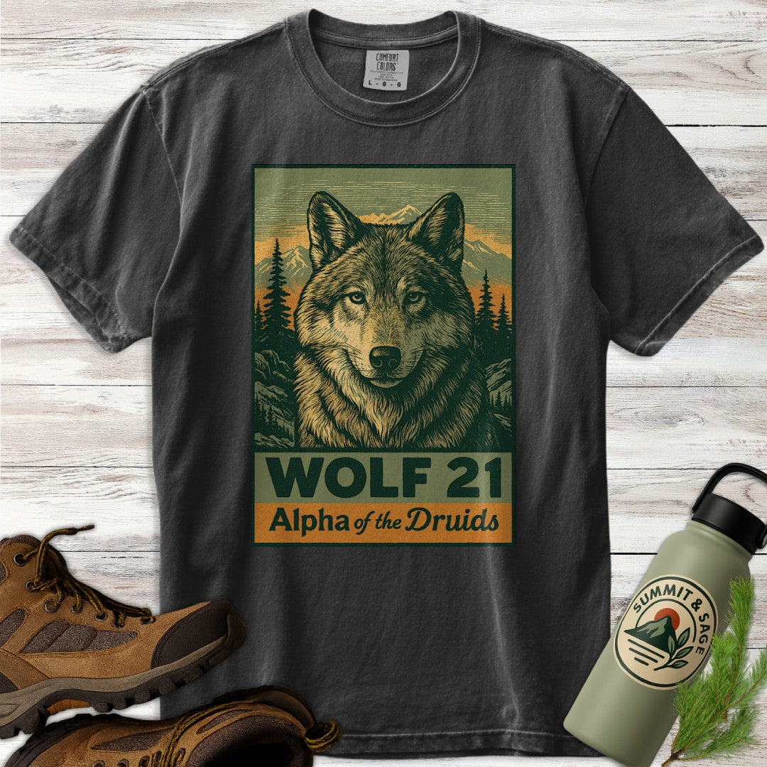 Wolf 21 Yellowstone Graphic T-Shirt