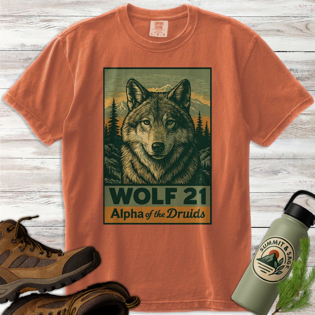Wolf 21 Yellowstone Graphic T-Shirt